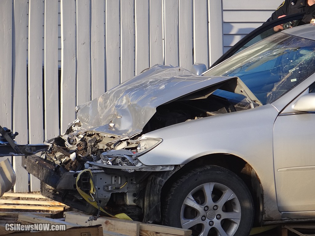 Crash Tenth St SE Tues Mar 14 - CSiNewsNOW.com photo